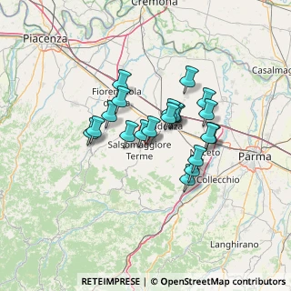 Mappa Via Leon D'Oro, 43039 Salsomaggiore Terme PR, Italia (10.3795)