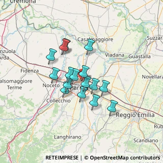 Mappa Piazza Aldo Palazzeschi, 43122 Parma PR, Italia (10.02313)