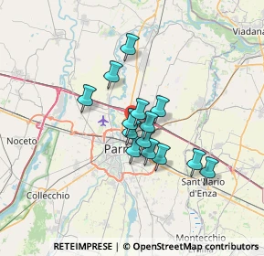 Mappa Piazza Aldo Palazzeschi, 43122 Parma PR, Italia (4.76857)