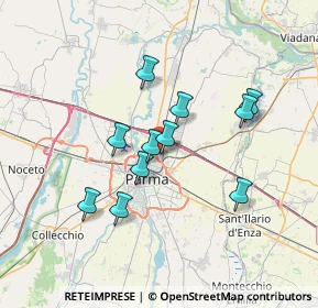 Mappa Piazza Aldo Palazzeschi, 43122 Parma PR, Italia (5.92)