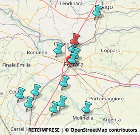 Mappa Via Giovanni Falcone, 44124 Ferrara FE, Italia (15.67308)