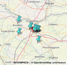 Mappa Via Giovanni Falcone, 44124 Ferrara FE, Italia (5.435)