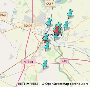 Mappa Via Giovanni Falcone, 44124 Ferrara FE, Italia (2.75273)