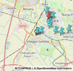 Mappa Via Giovanni Falcone, 44124 Ferrara FE, Italia (1.71667)