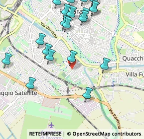 Mappa Via Del Campo Cimitero, 44122 Ferrara FE, Italia (1.249)