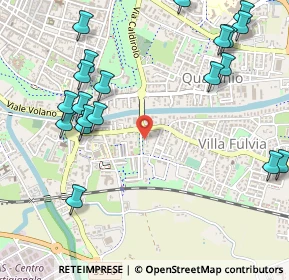 Mappa Via Capodistria, 44124 Ferrara FE, Italia (0.6575)