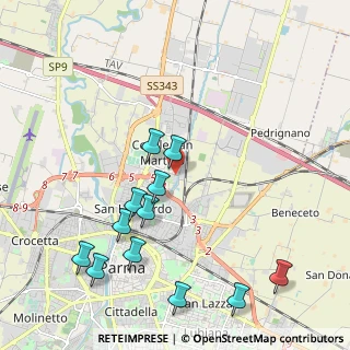Mappa Strada Traversante S. Leonardo, 43122 Parma PR, Italia (2.34333)