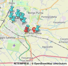 Mappa Via Val Mezzano, 44124 Ferrara FE, Italia (2.05818)