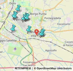 Mappa Via Val Mezzano, 44124 Ferrara FE, Italia (1.96818)