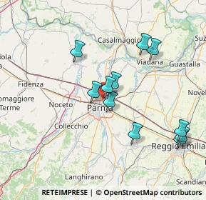 Mappa Via E. G. e M. Braibanti, 43122 Parma PR, Italia (14.36727)