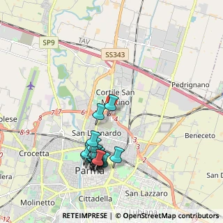 Mappa Via E. G. e M. Braibanti, 43122 Parma PR, Italia (2.143)