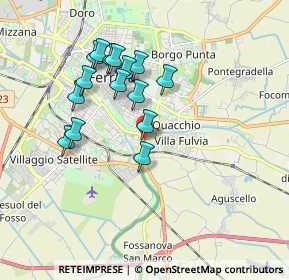 Mappa Via Ravenna, 44122 Ferrara FE, Italia (1.65)