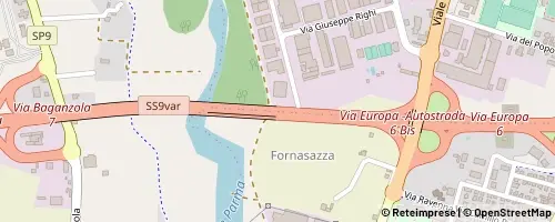 Mappa Parma