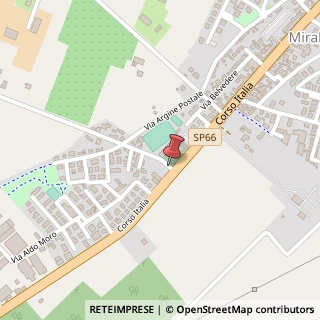 Mappa Via IV Novembre, 1, 44043 Mirabello, Ferrara (Emilia Romagna)