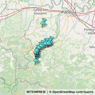 Mappa Centro sportivo di Perino, 29020 Travo PC, Italia (7.9025)