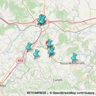 Mappa Via Viapiana, 14048 Montegrosso D'asti AT, Italia (6.83545)