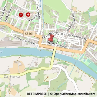 Mappa Via Carlo Spagnolo, 5, 27057 Varzi, Pavia (Lombardia)