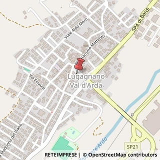 Mappa Piazza Casana, 15, 29018 Lugagnano Val d'Arda, Piacenza (Emilia Romagna)
