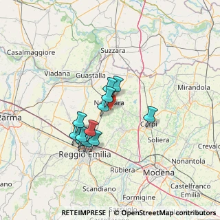 Mappa Via Altimani, 42012 Campagnola Emilia RE, Italia (10.80417)