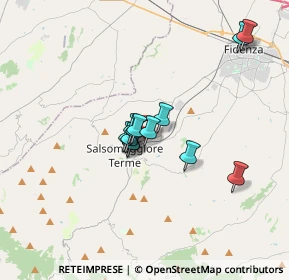 Mappa Via Mistrali, 43039 Salsomaggiore Terme PR, Italia (2.42231)