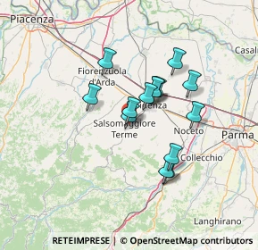 Mappa Via Mistrali, 43039 Salsomaggiore Terme PR, Italia (10.56071)