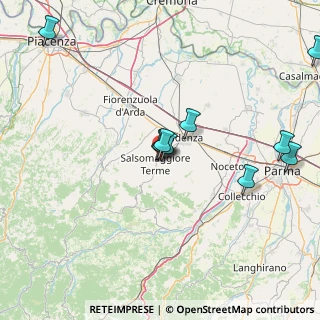Mappa Via Mistrali, 43039 Salsomaggiore Terme PR, Italia (22.04538)