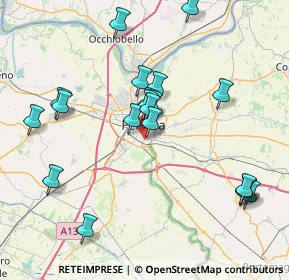 Mappa Via Mario Cavallari, 44124 Ferrara FE, Italia (8.0355)