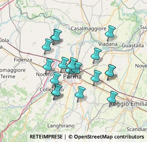 Mappa Via San Leonardo, 43122 Parma PR, Italia (11.965)