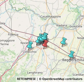 Mappa Via San Leonardo, 43122 Parma PR, Italia (7.11273)