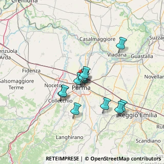 Mappa Via San Leonardo, 43122 Parma PR, Italia (10.6925)