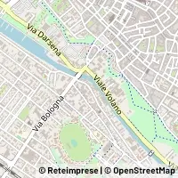 Mapa Ferrara