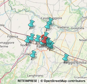 Mappa Piazza Sibilla Aleramo, 43122 Parma PR, Italia (8.81071)