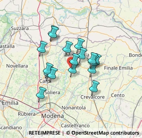 Mappa Via Luigi Einaudi, 41032 Cavezzo MO, Italia (10.22588)