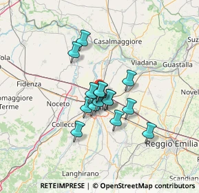 Mappa Stradello Matilde di Canossa, 43122 Parma PR, Italia (9.19)