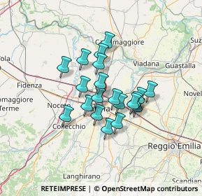 Mappa Stradello Matilde di Canossa, 43122 Parma PR, Italia (9.7705)