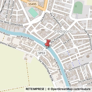 Mappa Viale Giorgio Amendola, 94, 44021 Codigoro, Ferrara (Emilia Romagna)