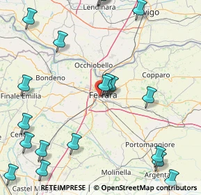 Mappa Via Vincenzo Monti, 44122 Ferrara FE, Italia (23.53053)