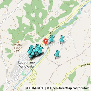 Mappa Via Ponticella, 29018 Lugagnano Val D'arda PC, Italia (0.75185)