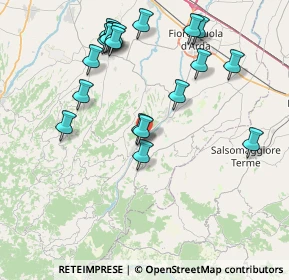 Mappa Via Ponticella, 29018 Lugagnano Val D'arda PC, Italia (8.587)