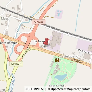 Mappa Via Nazionale Emilia, 8, 43010 Fontevivo, Parma (Emilia Romagna)