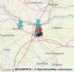 Mappa Via Bologna, 44123 Ferrara FE, Italia (3.02727)