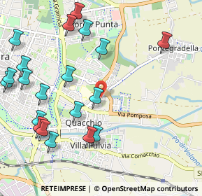 Mappa Via Malpasso, 44123 Ferrara FE, Italia (1.2915)