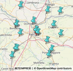 Mappa Via Malpasso, 44123 Ferrara FE, Italia (16.89944)