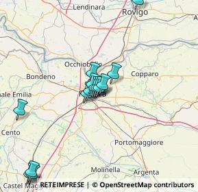 Mappa Via Malpasso, 44123 Ferrara FE, Italia (13.73286)