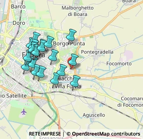 Mappa Via Malpasso, 44123 Ferrara FE, Italia (1.8555)