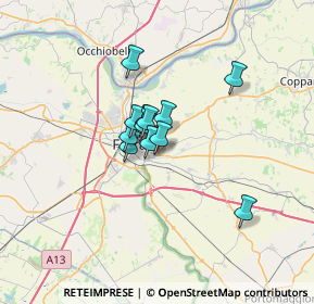 Mappa Via Malpasso, 44123 Ferrara FE, Italia (3.94917)