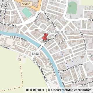 Mappa Piazza Liberta', 16, 44021 Codigoro, Ferrara (Emilia Romagna)