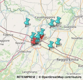 Mappa Strada Traversante Pedrignano, 43122 Parma PR (8.95273)