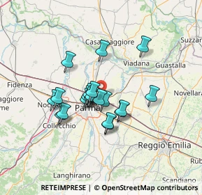 Mappa Strada Traversante Pedrignano, 43122 Parma PR (10.1555)