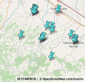 Mappa Via della Stradella, 29018 Lugagnano Val D'arda PC, Italia (8.009)